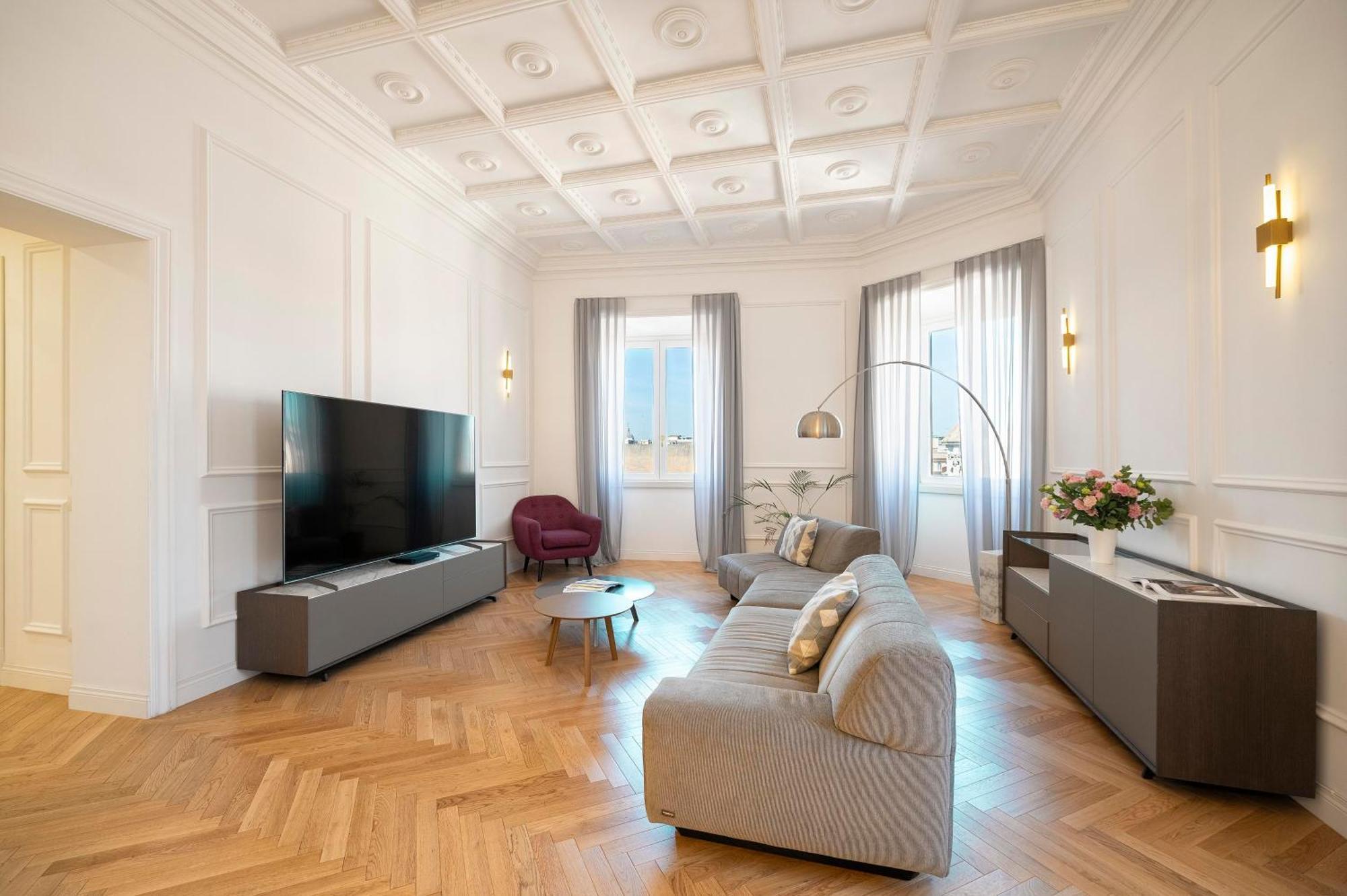 Sjr Luxury Apartment Trevi Fountain Рим Екстер'єр фото
